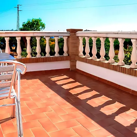 Sin Cocina Con Terraza, Aire Acondicionado Y Garaje Apartament